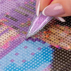 Flower Vase Diamond Paintingย Pen
