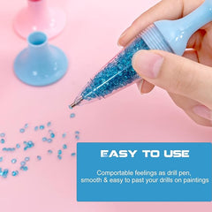 Flower Vase Diamond Paintingย Pen