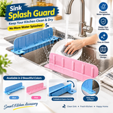 Kitchen Sink Guard – Splash Protector and Organizer