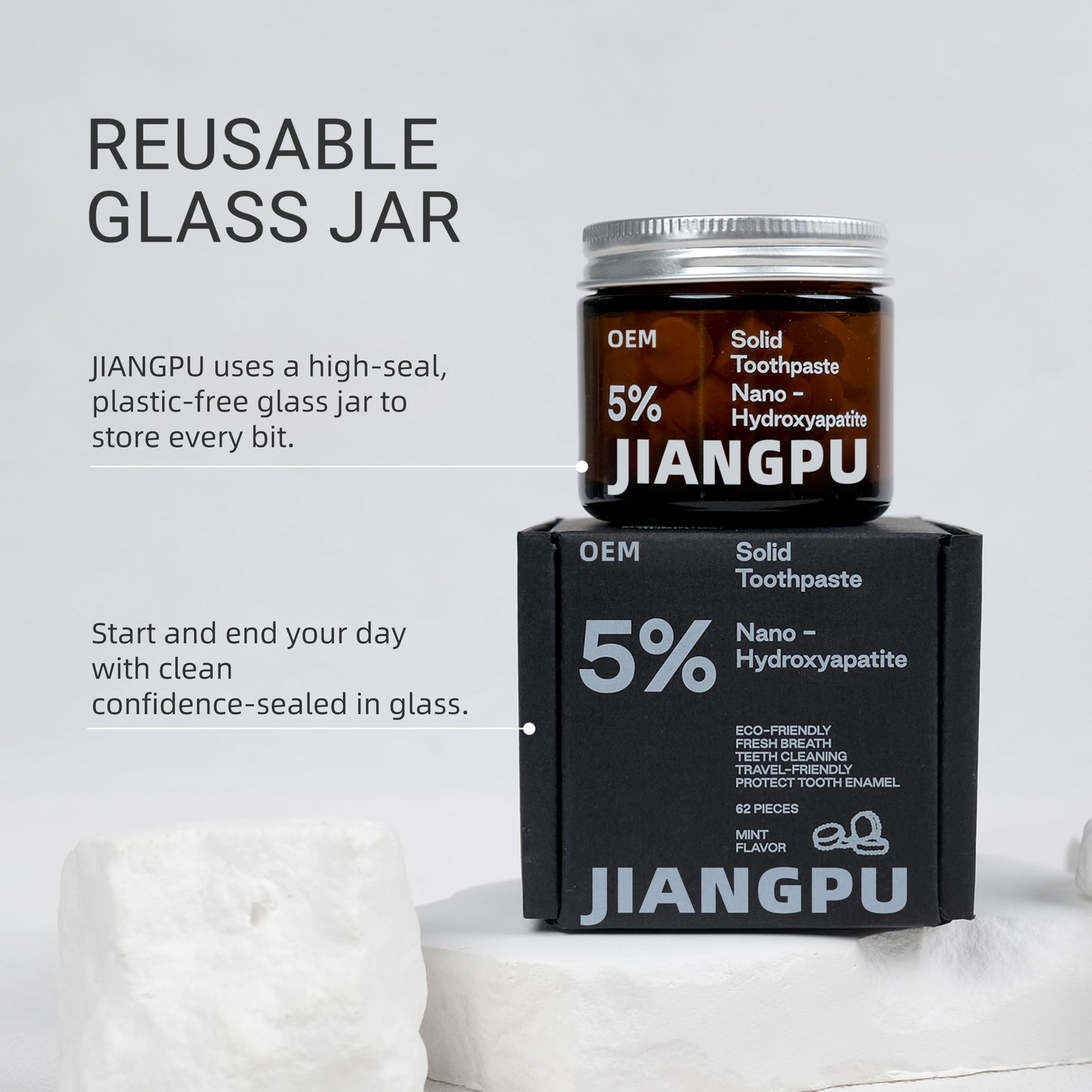 Nano Solid Toothpaste Tablets
