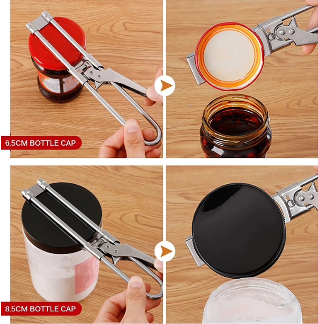 Multi-function jar opener