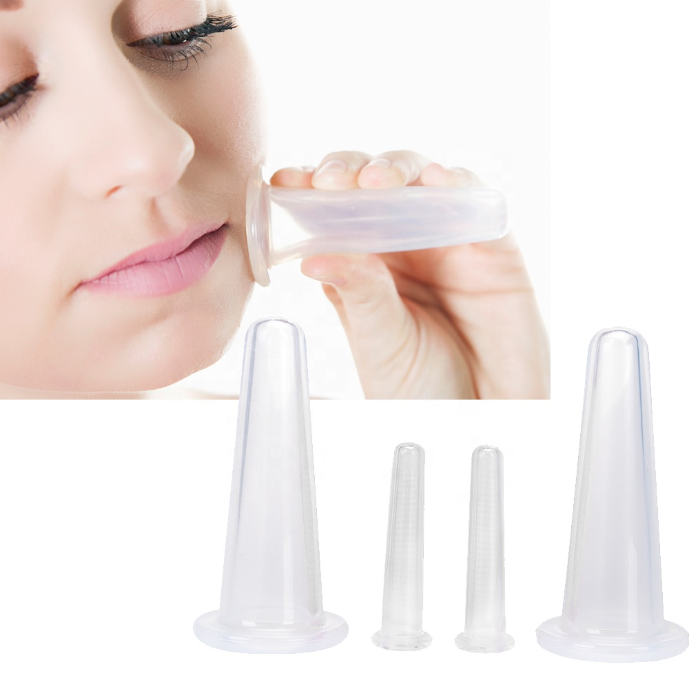 Face Silicone Tool Facial Cupping Massage