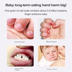 Silicone Finger Sucking Stopper Glove For Baby