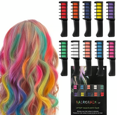 Hair Chalk Comb Temporary Hair Color Dye