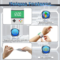 Paper Watch, Creative Digital Magnetic Waterproof Wrist Watch