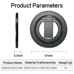 Portable Finger Frip Ring Phone Holder