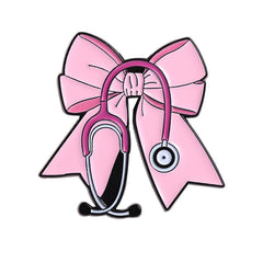stethoscope enamel pin (PACK OF 2)
