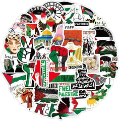 Freedom Palestine Stickers (50PCS)