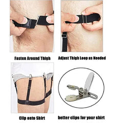 Non-Slip Hidden Leg Suspenders (2pcs Set)