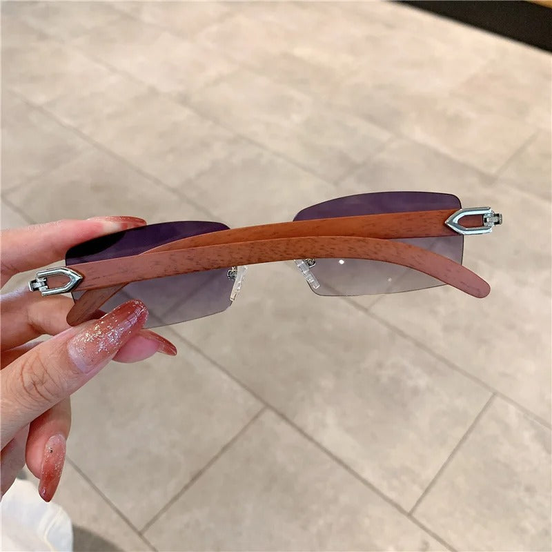 🌿 Luxury Wooden Pattern Sunglasses