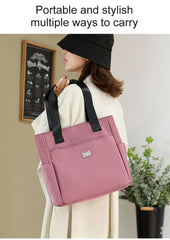 Water Repellent Multi Pocket Nylon Shoulder Bag👜
