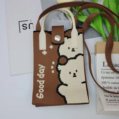 Korean Crossbody Single Shoulder Sling Phone Bag
