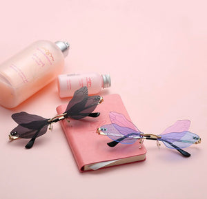 Trendy Pixie Fairy-Wing Sunglasses