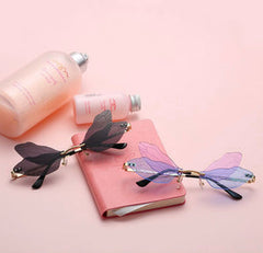 Trendy Pixie Fairy-Wing Sunglasses