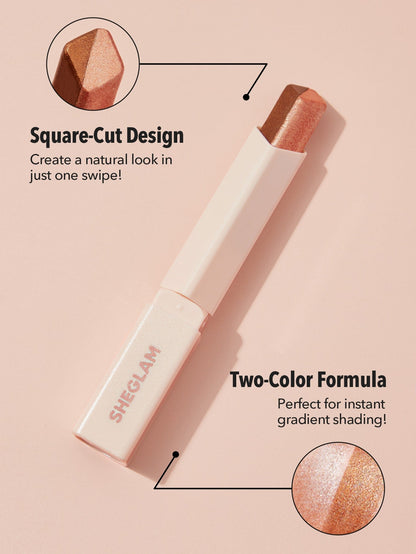 Insta-Eyes Dual Tone Glitter Shadow Stick