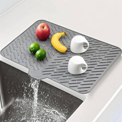 Silicone Dish Drying Mat for Kitchen Counter