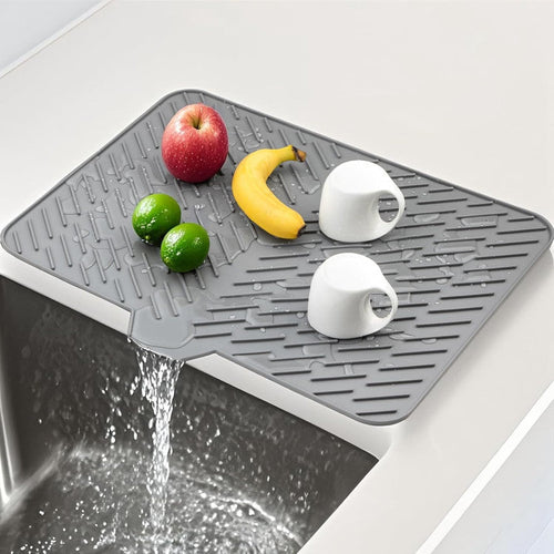 Silicone Dish Drying Mat for Kitchen Counter