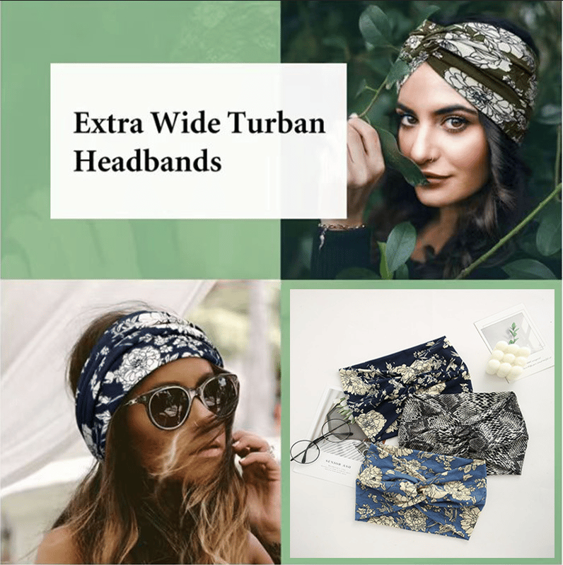 Boho Style & Paisley Print Hair Band