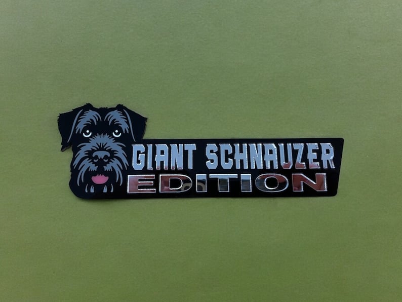 Dog Car Badge Car Emblem