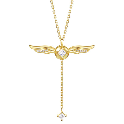 Harry Potter Golden Snitch Sterling Silver Necklace