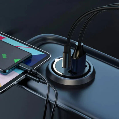 Multi Compatible 65W Fast Charging Car Charger