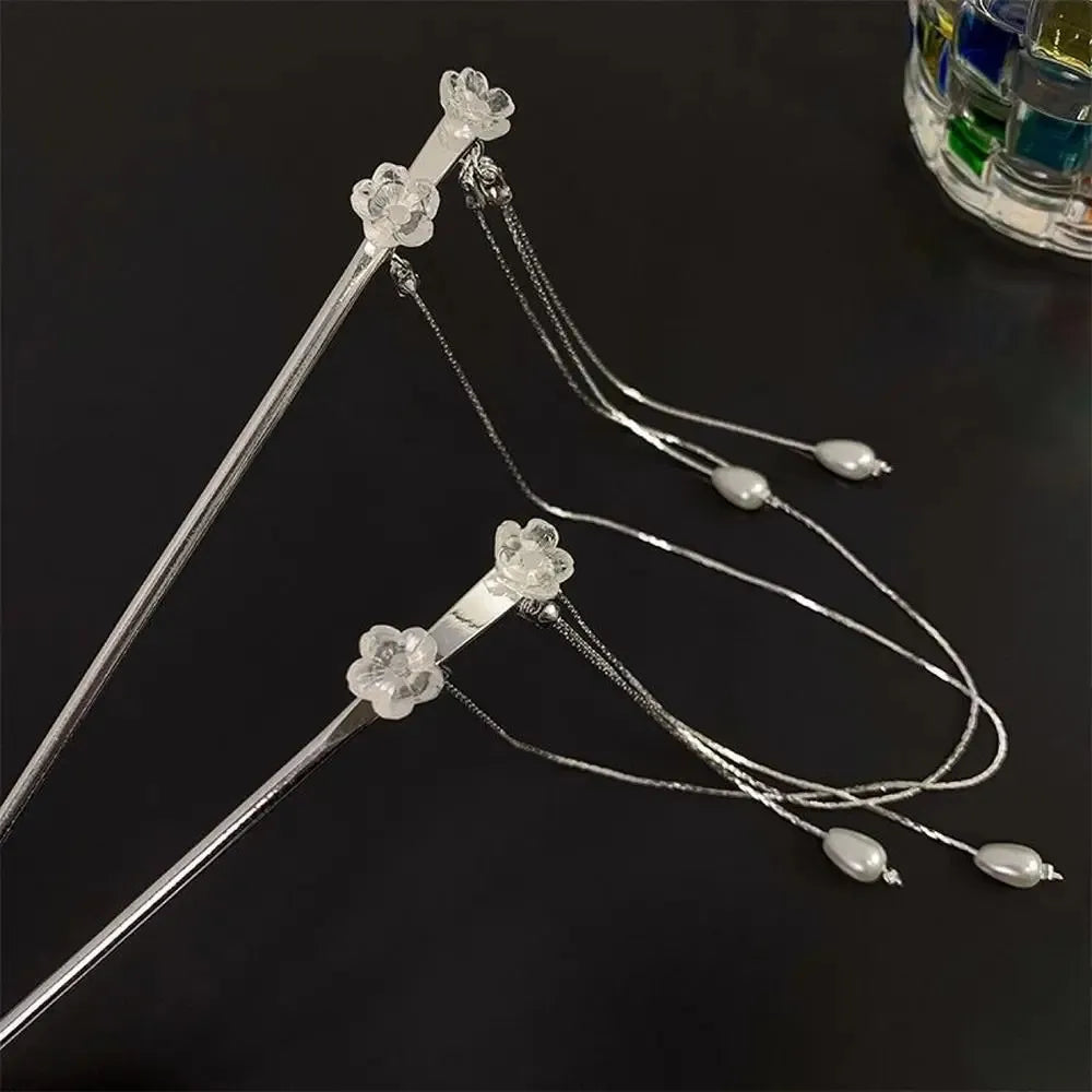 Pearl Barrette Hair Clip