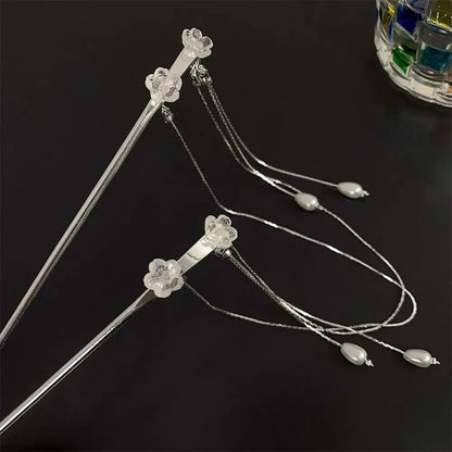 Pearl Barrette Hair Clip