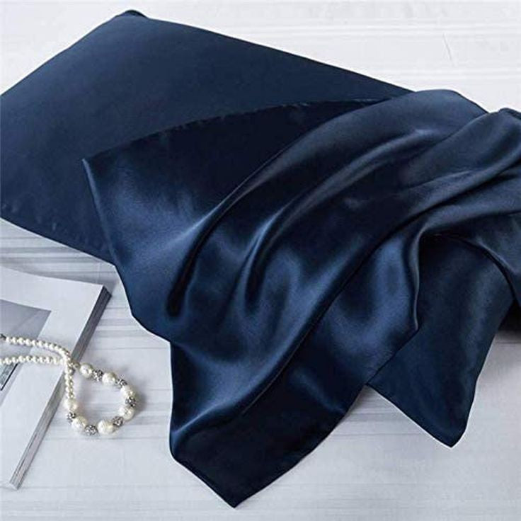 Blissy Silk Pillowcase - 100% Pure Mulberry Silk - Satin Pillow Cover for Hair & Skin