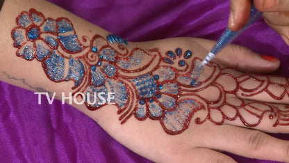 Sparkle Shine Glitter Mehndi Set