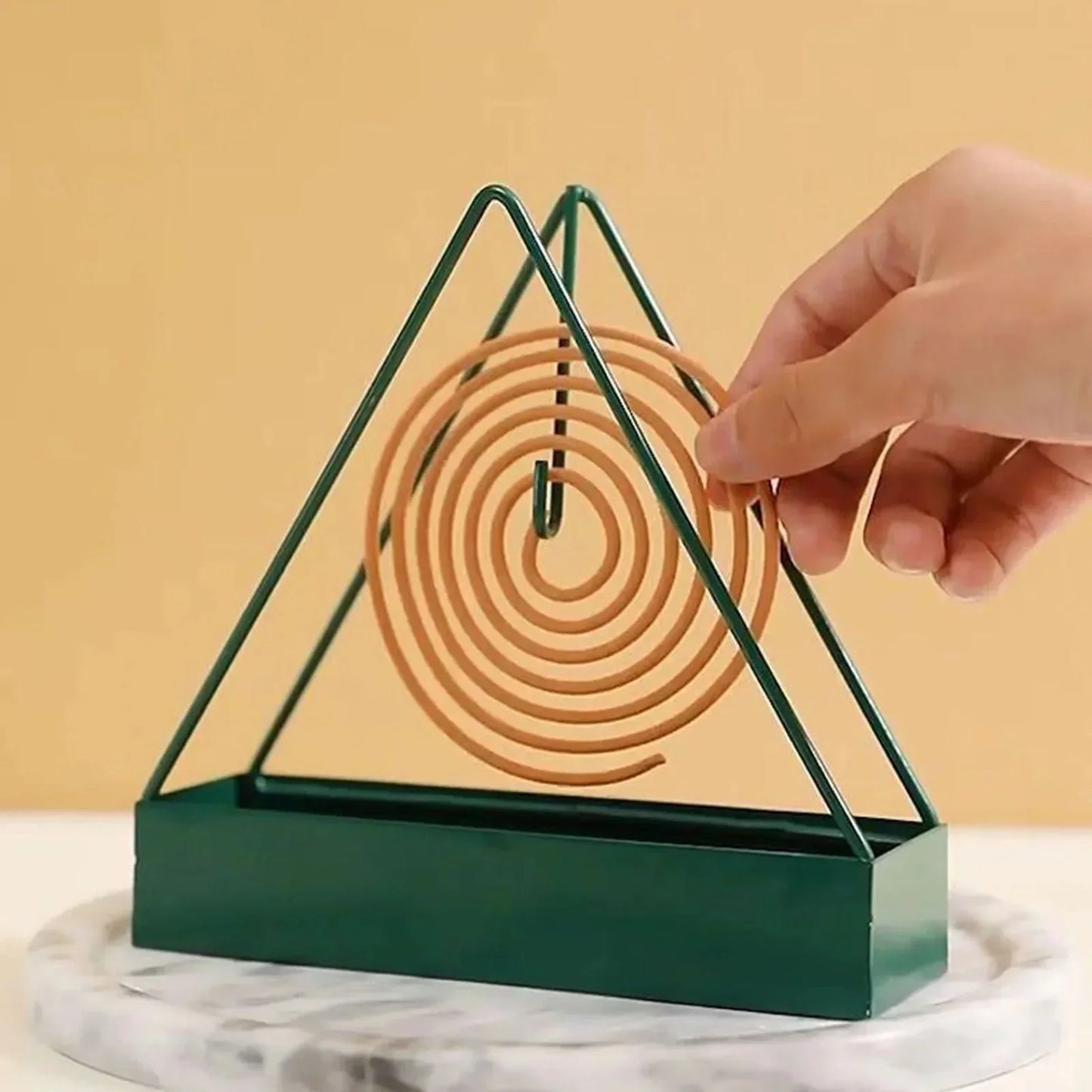 Safe Metal Mosquito Coil Burner Stand