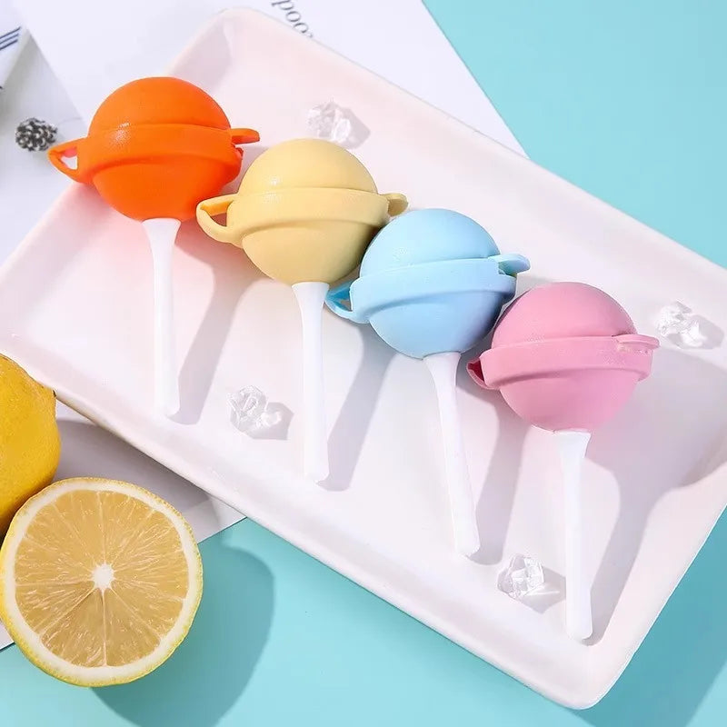 Silicone Lollipop Ice Cream Maker Mould