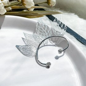 Elf Hollow Leaf Ear Cuffs