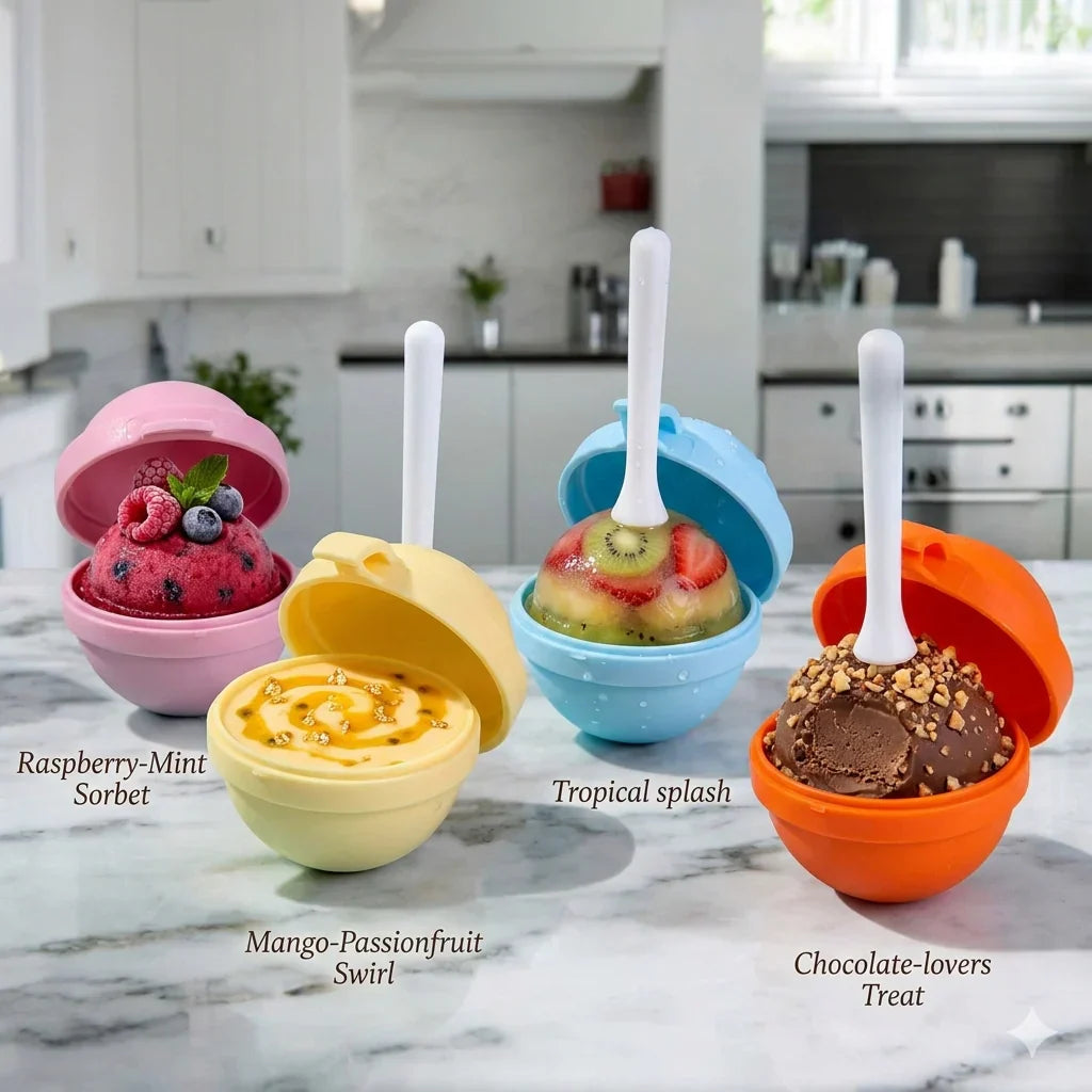 Silicone Lollipop Ice Cream Maker Mould