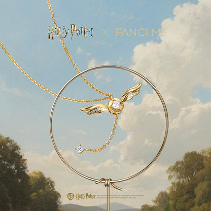 Harry Potter Golden Snitch Sterling Silver Necklace