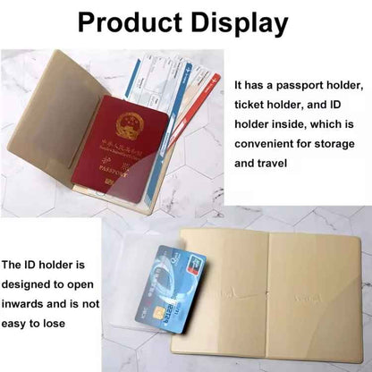 World Map Print Passport Case
