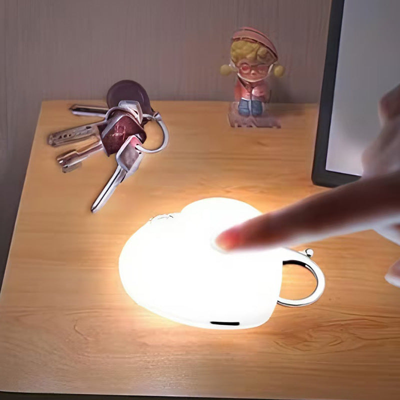 Cute Night Light Bag Pendant Keychain