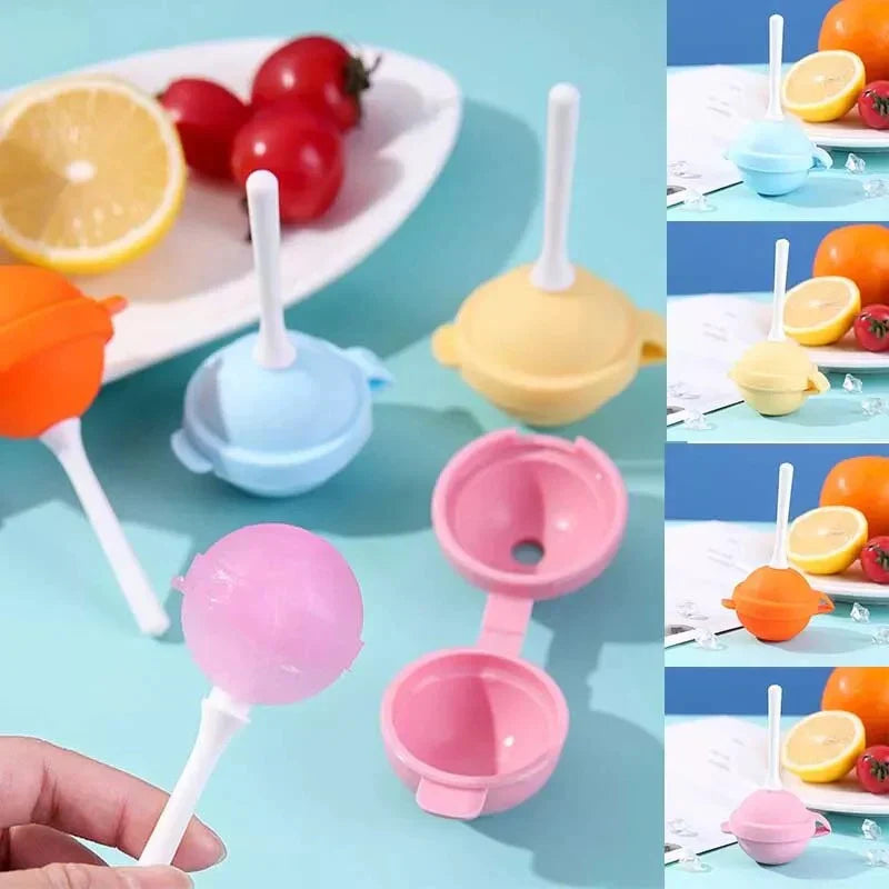 Silicone Lollipop Ice Cream Maker Mould