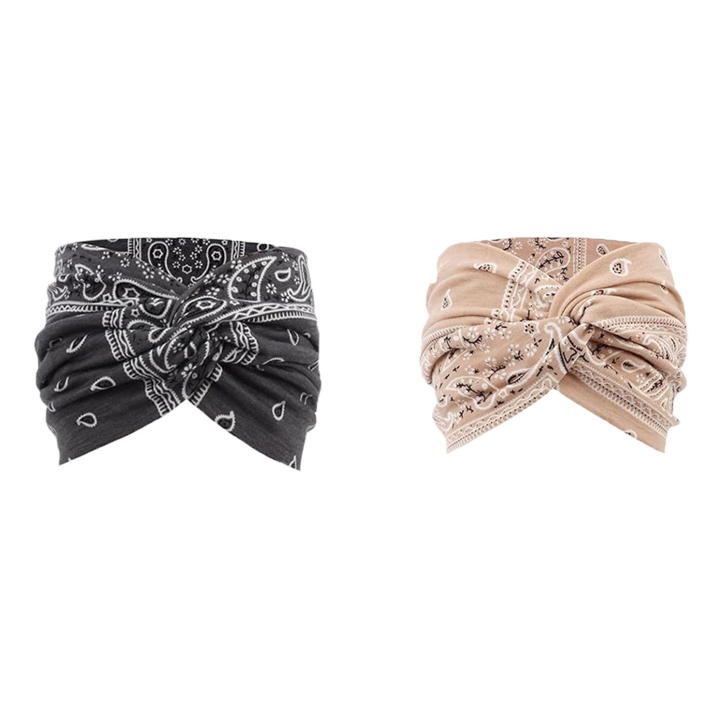 Boho Style & Paisley Print Hair Band