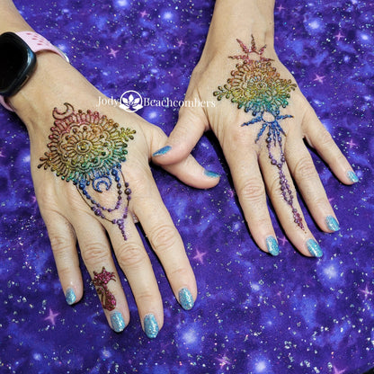 Sparkle Shine Glitter Mehndi Set