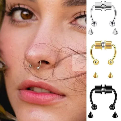 Non Piercing Nose Septum Hoop