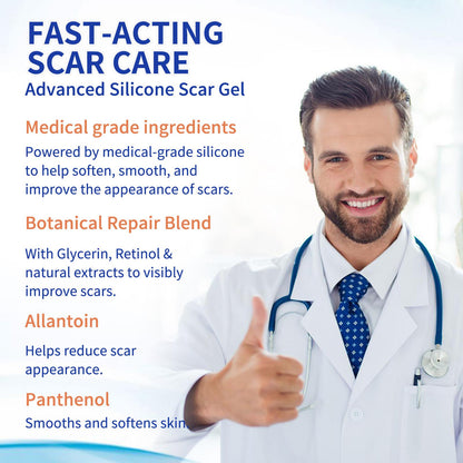 Silicone Scar Cream for Old and New Scars