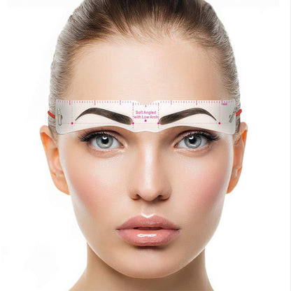 Reusable Eyebrow Stencil Shaper Kit