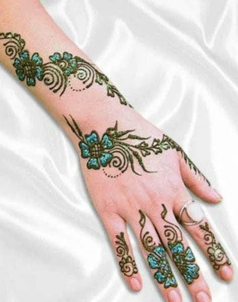 Sparkle Shine Glitter Mehndi Set
