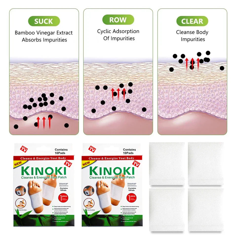 Kinoki Herbal Detox Foot Pads