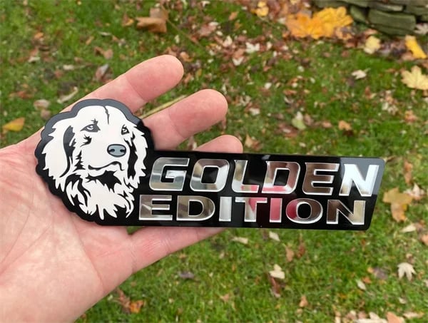 Dog Car Badge Car Emblem