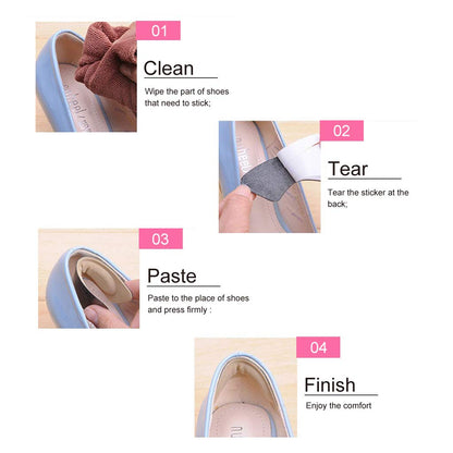 Heel Pads Self Adhesive Back Grips Liners