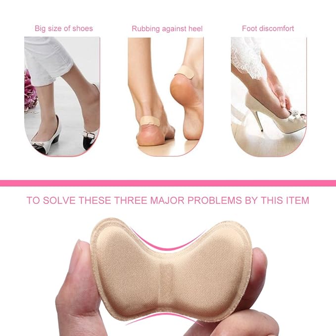 Heel Pads Self Adhesive Back Grips Liners