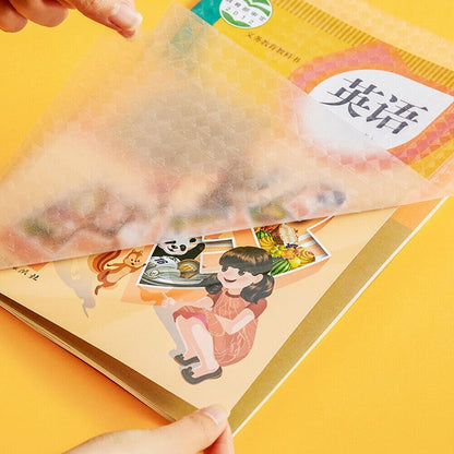 Transparent Paper Sticker Book Cover Film