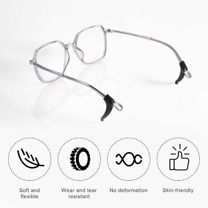 Silicone Anti Slip Ear Hooks For Glasses