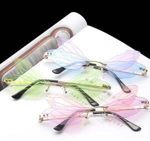 Trendy Pixie Fairy-Wing Sunglasses